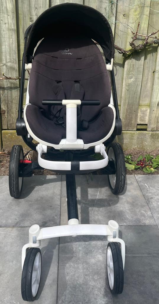 Quinny Kinderwagen - Zwart/Wit Design, Ophalen of Verzenden, Gebruikt, Kinderwagen, Quinny