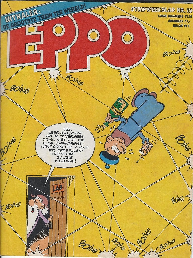 Eppo  Boing.    nr 19  1978, Boeken, Stripboeken, Eén stripboek, Ophalen of Verzenden, Gelezen