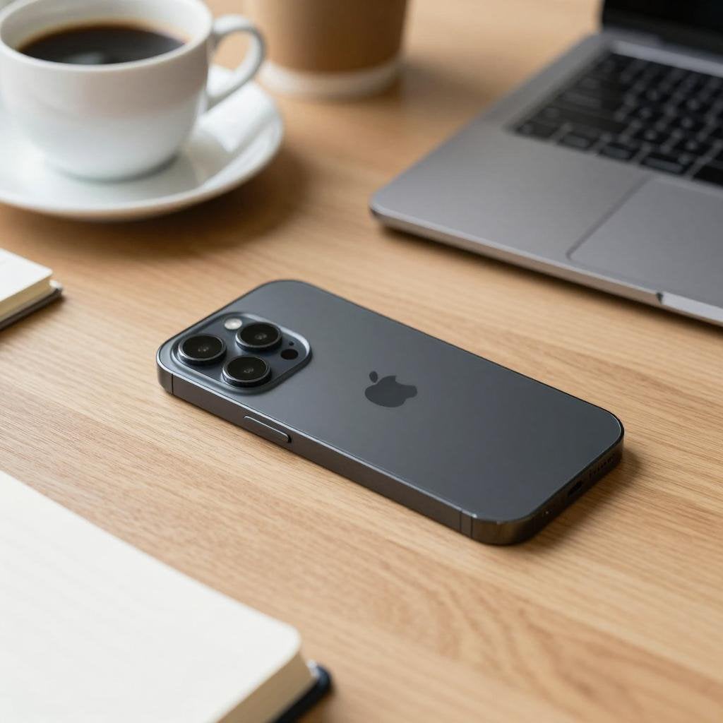 Apple iPhone 16 Pro 256 GB – Black Titanium – Nieuwstaat, Zwart, Nieuw, Ophalen of Verzenden, Zonder simlock