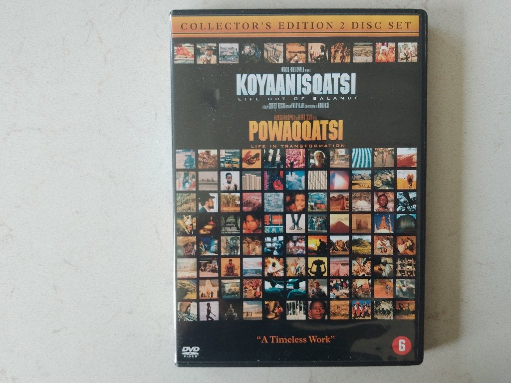 Koyaanisqatsi + Powaqatsi - Godfrey Reggo I Philip Glass, Cd's en Dvd's, Vanaf 6 jaar, Ophalen of Verzenden, Zo goed als nieuw