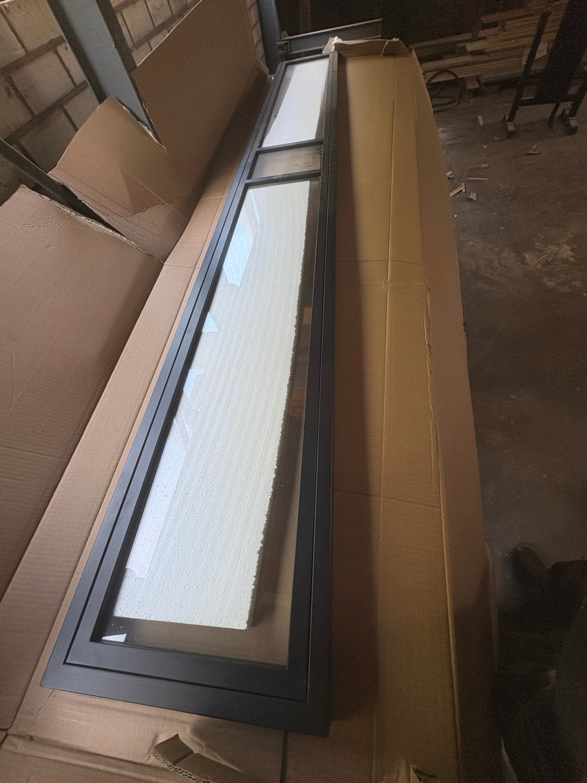 Glazen paneel voor naast glazen deur, Ophalen, Minder dan 80 cm, Nieuw, 160 cm of meer