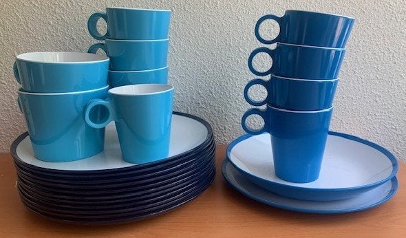 Mepal Rosti Flow: in blauw, Lochem, Ophalen of Verzenden, Zo goed als nieuw, Mepal