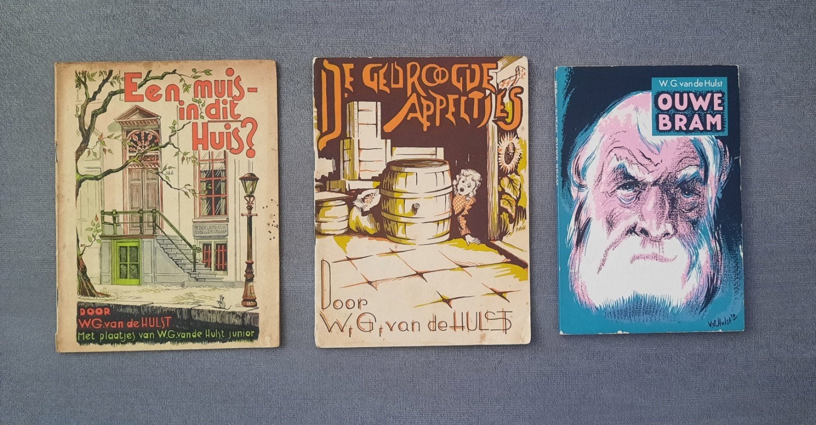 Te koop: 3 boeken van W.G. van de Hulst – vintage en herdruk, Ophalen of Verzenden, Gelezen, W.G. van de Hulst