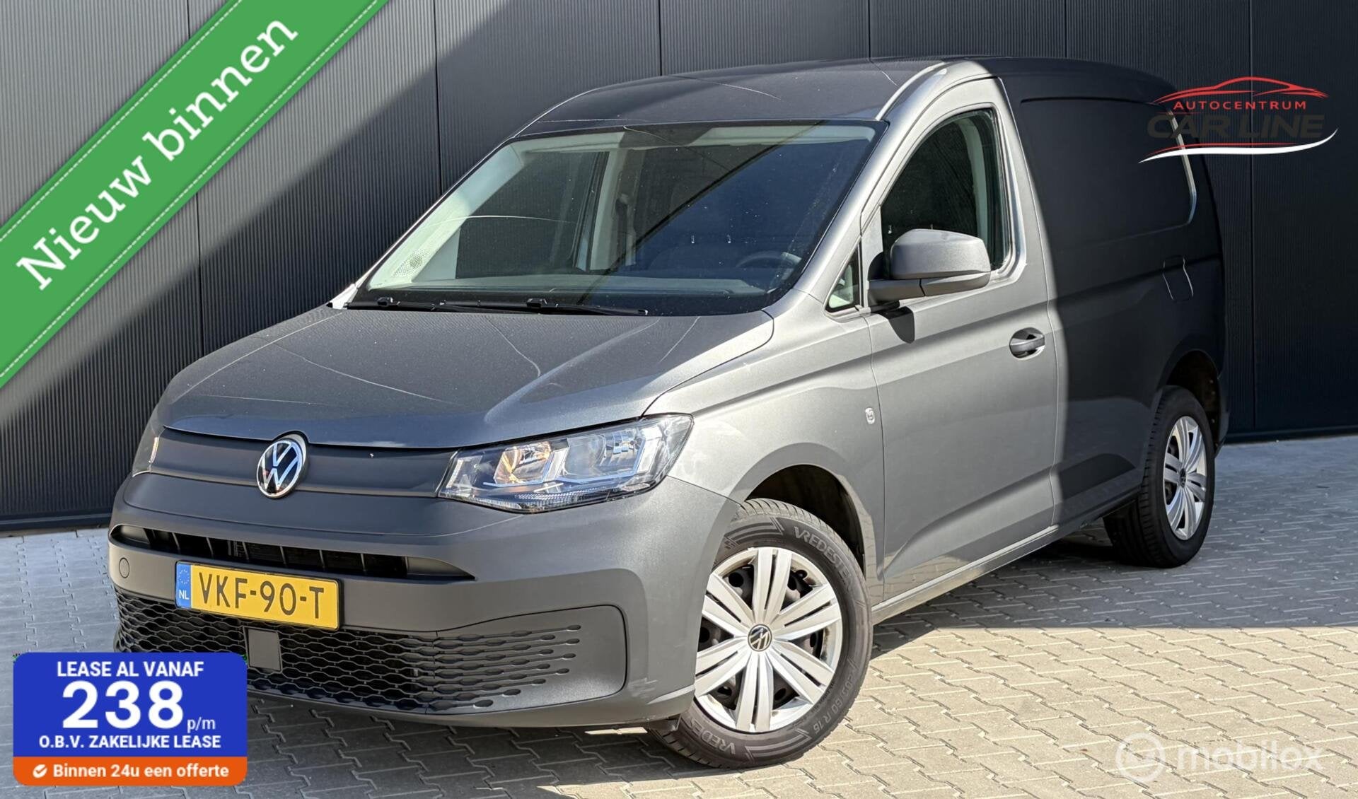 Volkswagen Caddy Cargo 2.0 TDI|CRUISE|PDC|NAP|BTW, Stof, Gebruikt, 4 cilinders, 2 stoelen