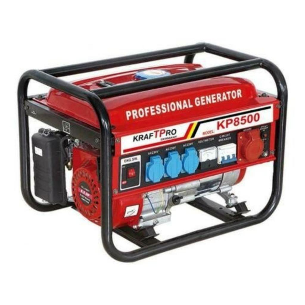 Benzine Generator | KraftPro+ | NIEUW uit voorraad leverbaar, Doe-het-zelf en Verbouw, Aggregaten, Ophalen, Elektrisch startend