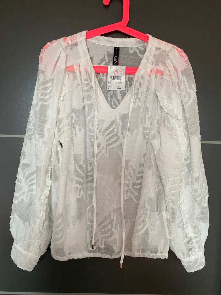 NED blouse, Ophalen of Verzenden, Nieuw, Maat 38/40 (M), Wit