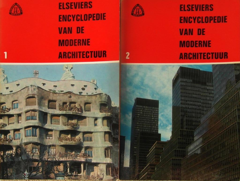 Elseviers encyclopedie van de moderne architectuur., Boeken, Kunst en Cultuur | Architectuur, Zo goed als nieuw, Architecten, Ophalen of Verzenden