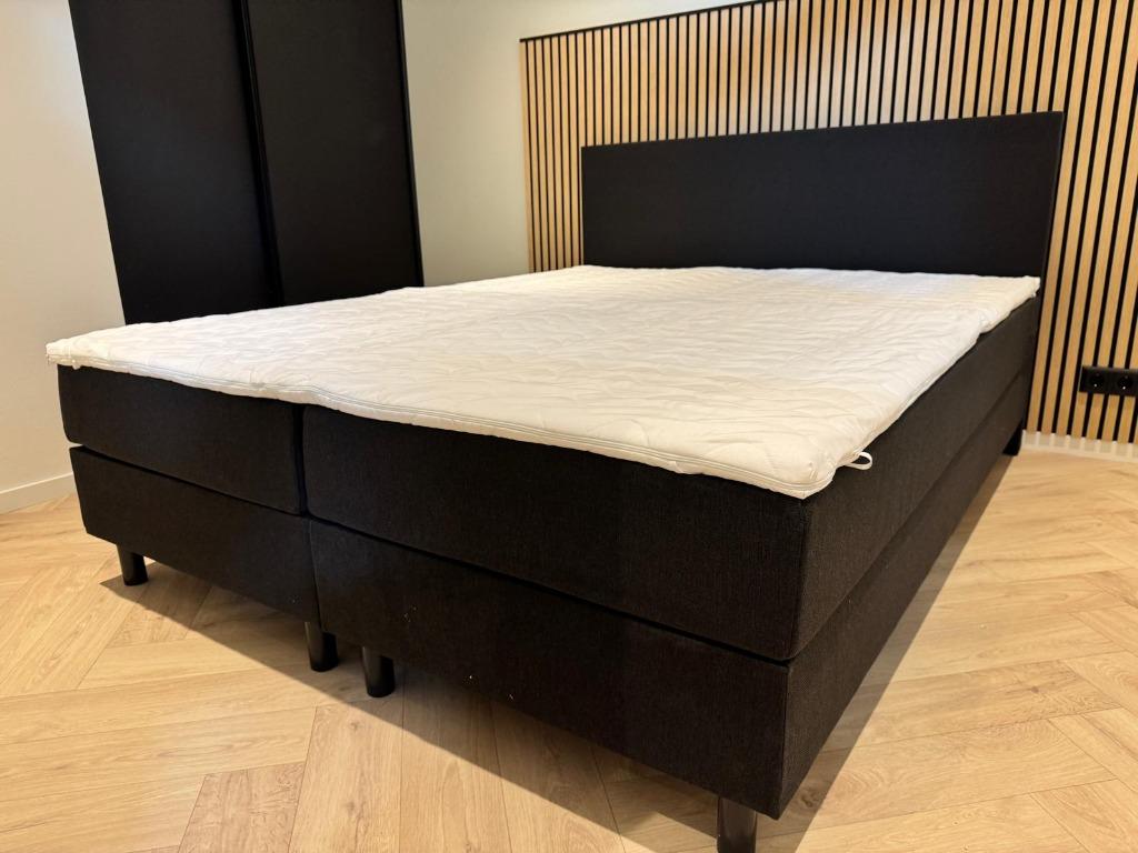 Luxe Boxspring Complete Set | Direct Leverbaar + Beste Prijs, Crème, Boxspringking@outlook.com, Boxsprink King, 200 cm
