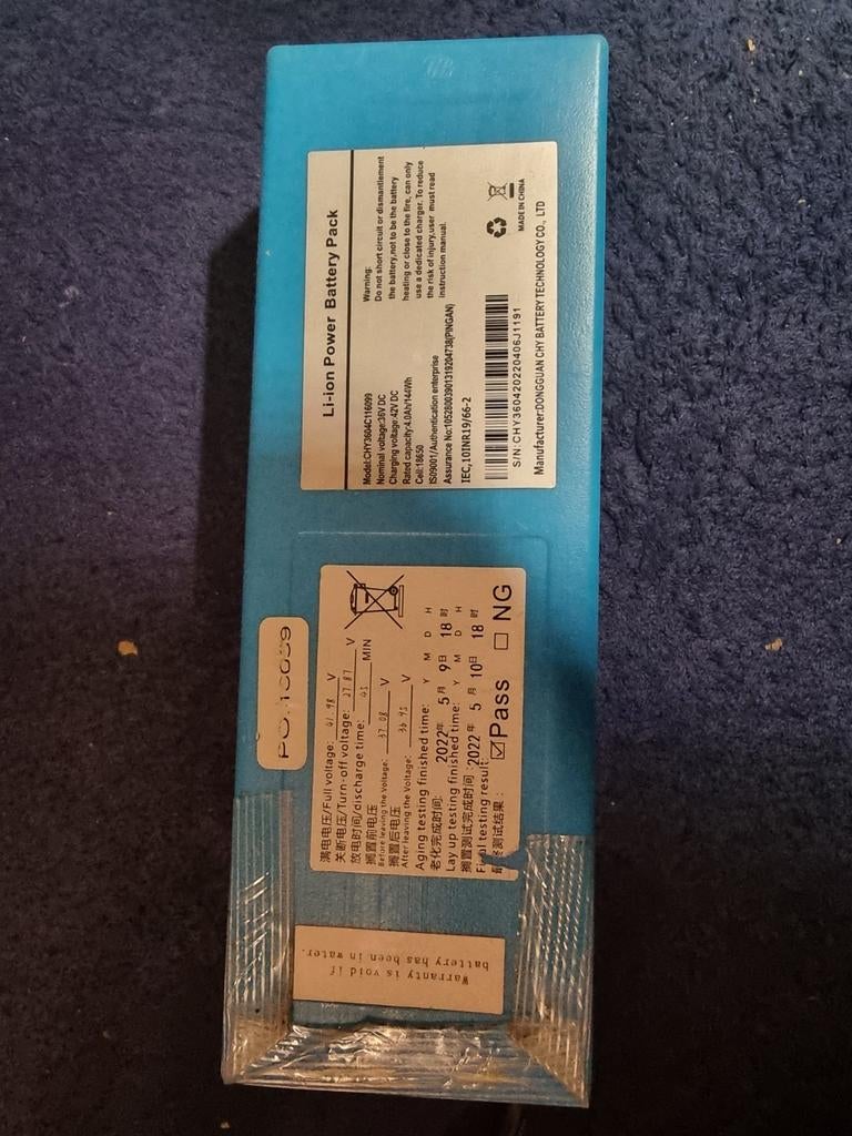 Step Accu Batterij 42V 4Ah XT30 - Windgoo Moobway, Ophalen of Verzenden, Nieuw