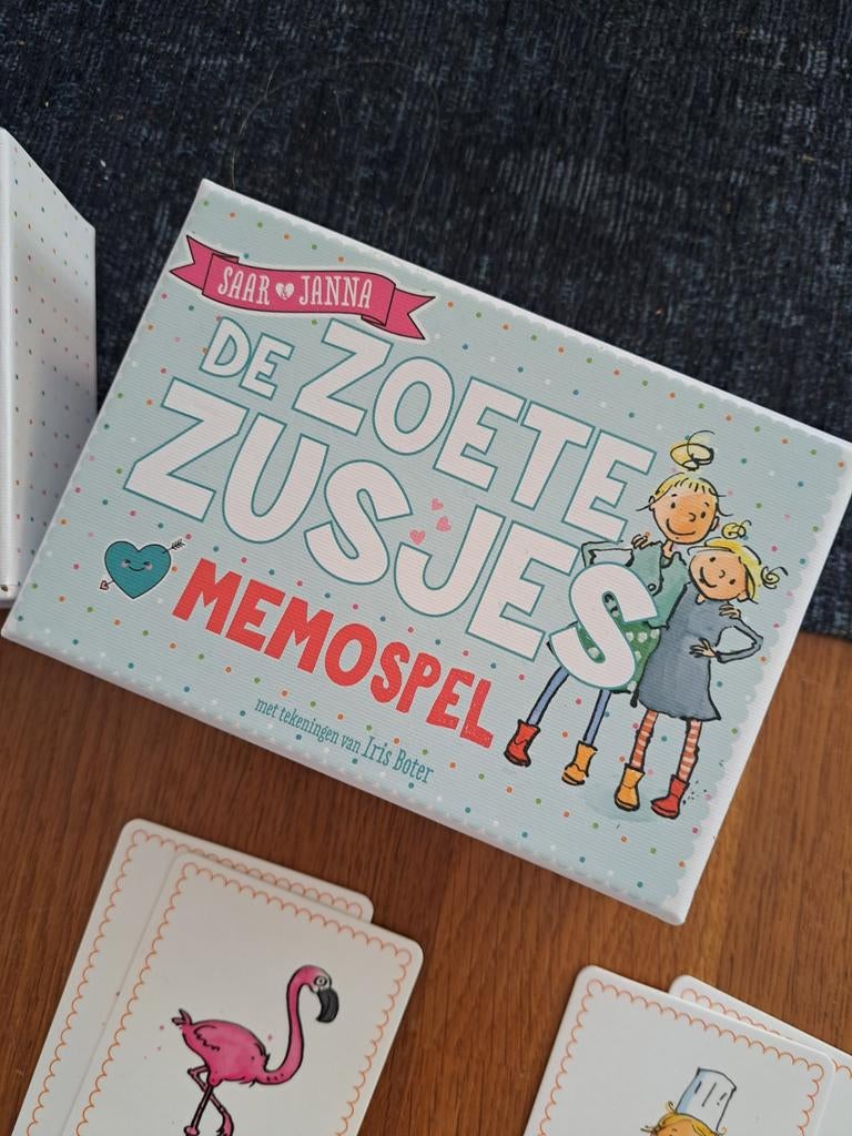 Zoete zusjes memoryspel, Kinderen en Baby's, Ophalen, Zo goed als nieuw, Puzzelen