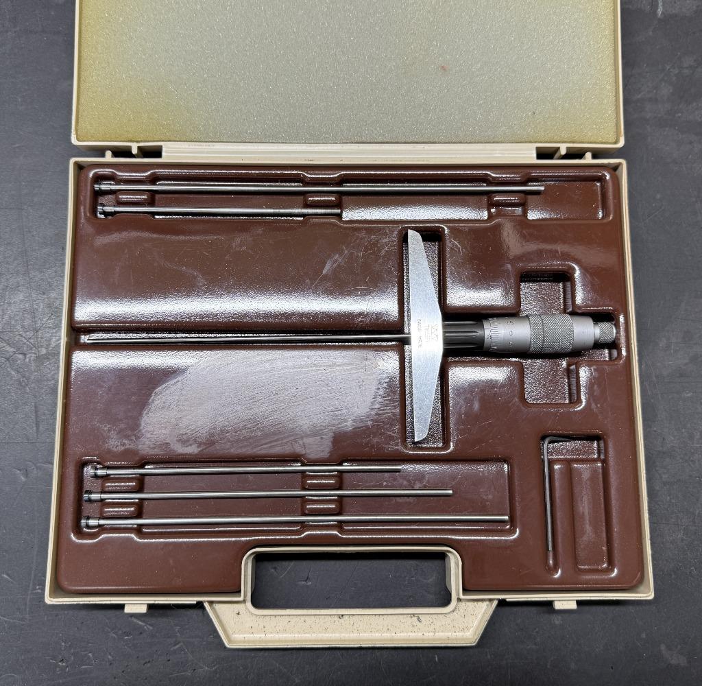 Tesa diepte micrometer 0 / 150mm, Doe-het-zelf en Verbouw, Meetapparatuur, Ophalen of Verzenden, Gebruikt, Overige meters