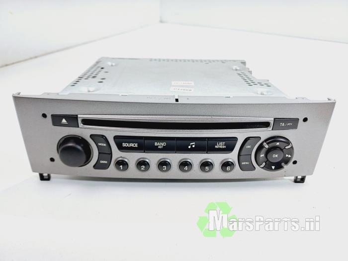 Radio CD Speler van een Peugeot 308