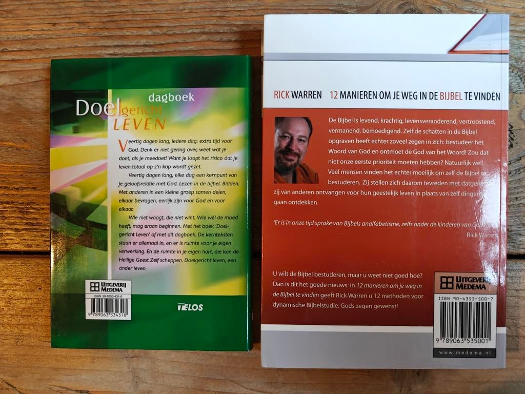 2 Boeken van Rick Warren., Ophalen of Verzenden, Zo goed als nieuw