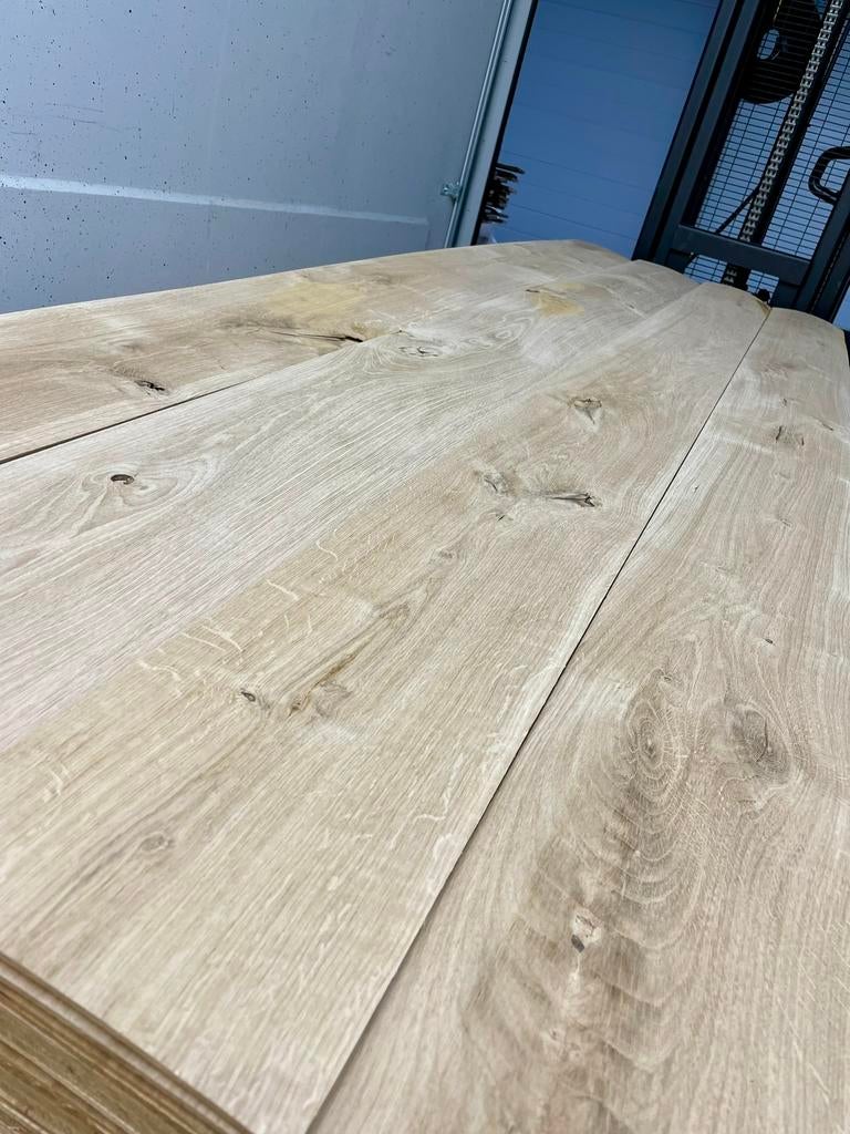 Eiken fineer, Ophalen of Verzenden, Zo goed als nieuw, 75 m² of meer, Parket