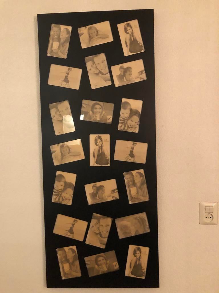 Ikea fotolijst, Ophalen of Verzenden, Gebruikt, Kunststof, Minder dan 50 cm