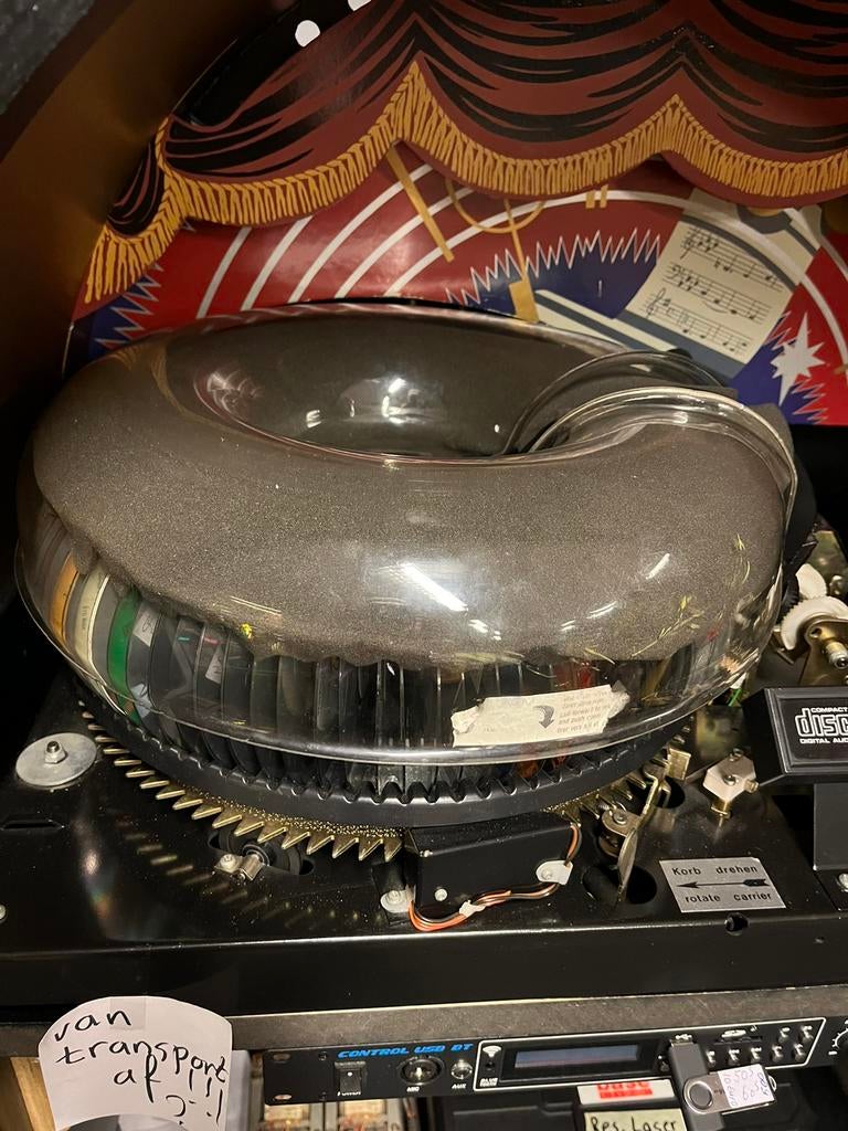 Jukebox Wurlitzer OMT cd afdekkap.Ook OMT verkoop, reparatie, Verzamelen, Ophalen, Zo goed als nieuw, 1970 tot heden, Wurlitzer