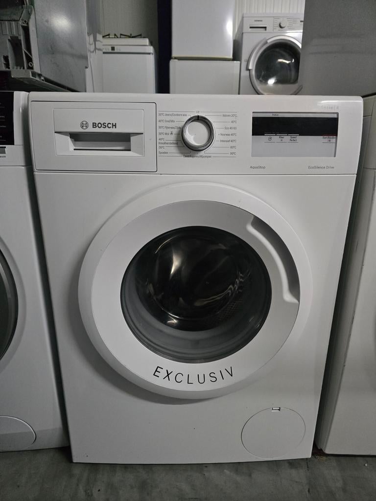 Prachtige Bosch Serie4 EcoSilenceDrive wasmachine! Garantie!, Witgoed en Apparatuur, Wasmachines, Zo goed als nieuw, 6 tot 8 kg