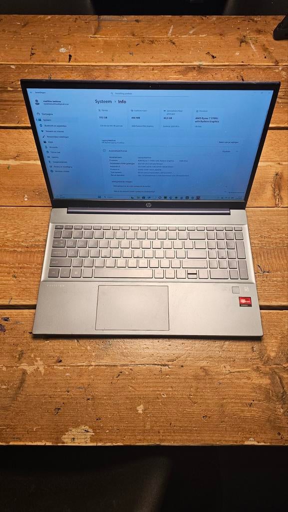 HP Pavilion 15-eh1xxx - Ryzen 7, 40GB RAM, 1TB SSD, Computers en Software, 2 tot 3 Ghz, 15 inch, Ophalen of Verzenden, Gaming