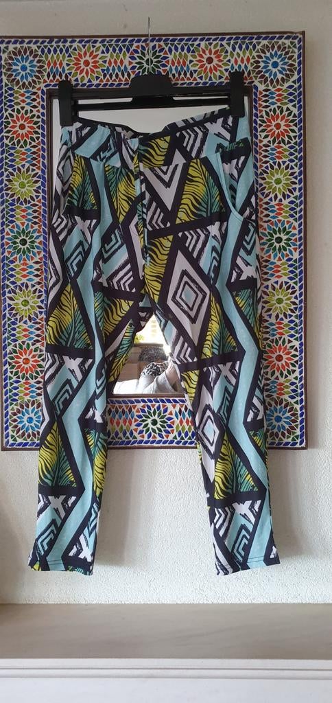 Angelle Milan prachtige stretch broek maat M, Kleding | Dames, Ophalen of Verzenden, Zo goed als nieuw, Maat 38/40 (M), Lang