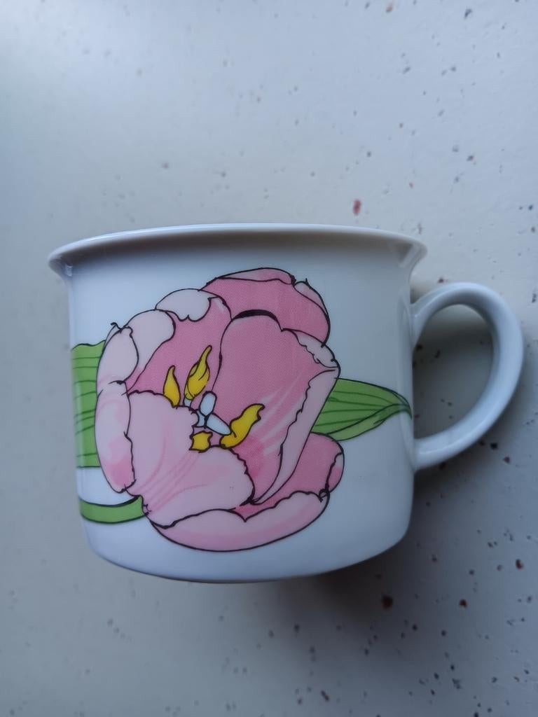 Ikea Midsommar Tulipan theekop, Ophalen of Verzenden, Zo goed als nieuw, Overige stijlen, Kop(pen) en/of Schotel(s)