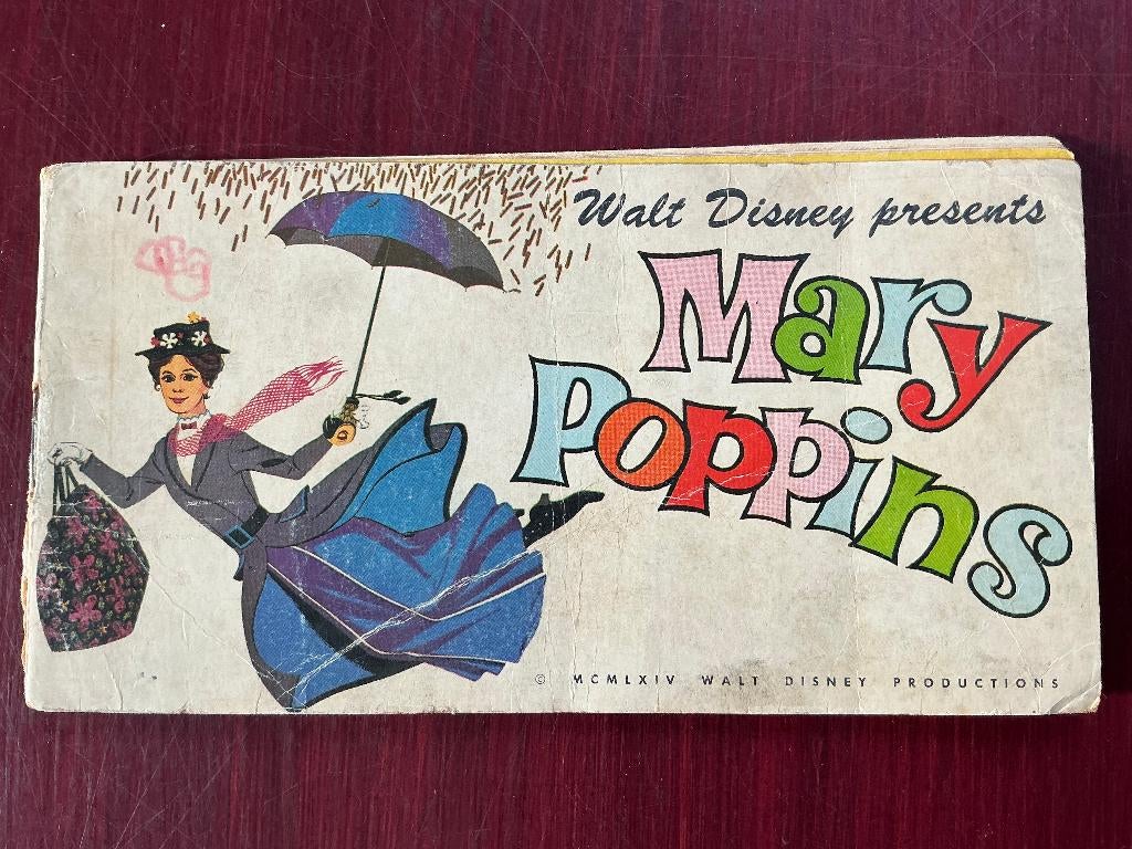 Mary Poppins, Eén stripboek, Ophalen of Verzenden, Gelezen