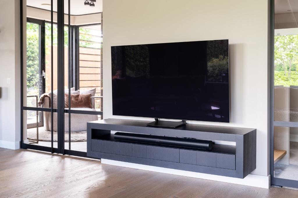 Tv Kast Valentijn l Whoon l Meubilex l van €2999 voor €899, Ophalen, 150 tot 200 cm, Eikenhout, Zo goed als nieuw