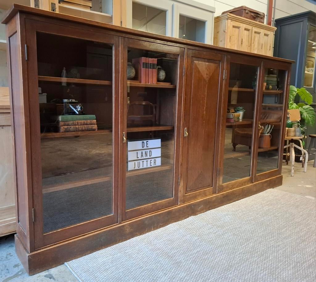 XL Vintage/Antieke apothekerskast,Eiken jaren '30 dressoir🤎, Antiek en Kunst, Antiek | Meubels | Kasten, Ophalen