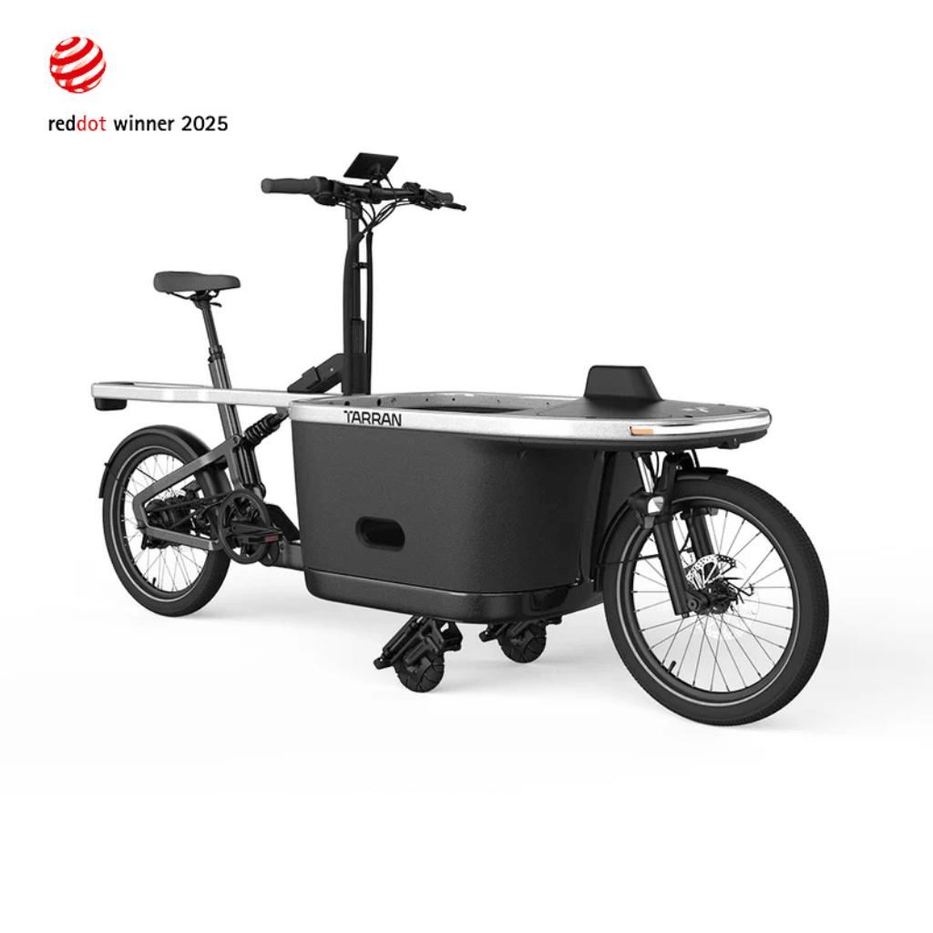 Tarran T1 Pro Bakfiets met 15% korting (NIEUW), Fietsen en Brommers, Overige merken, 4 kinderen of meer, Huif, Nieuw