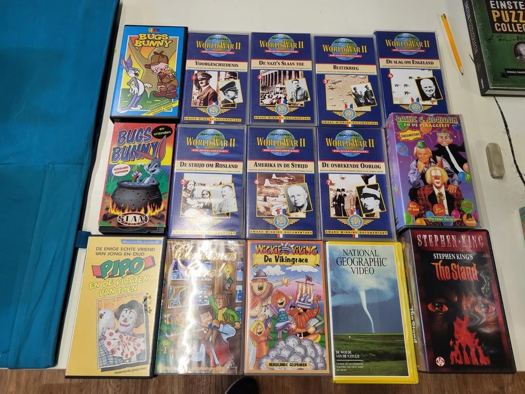 Videobanden, Ophalen of Verzenden