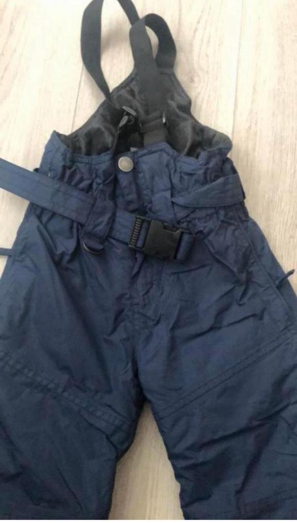 Warme skibroek salopet rucanor blauw 92/98, Kinderen en Baby's, Kinderkleding | Maat 92, Ophalen of Verzenden, Zo goed als nieuw