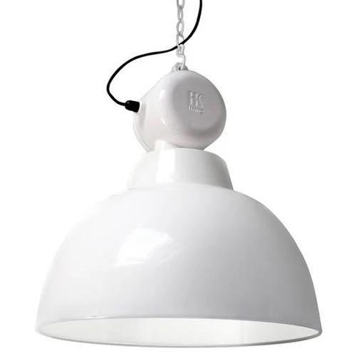 Hk Living hanglamp model Factory, kleur wit, Huis en Inrichting, Lampen | Hanglampen, Ophalen, 50 tot 75 cm, Zo goed als nieuw