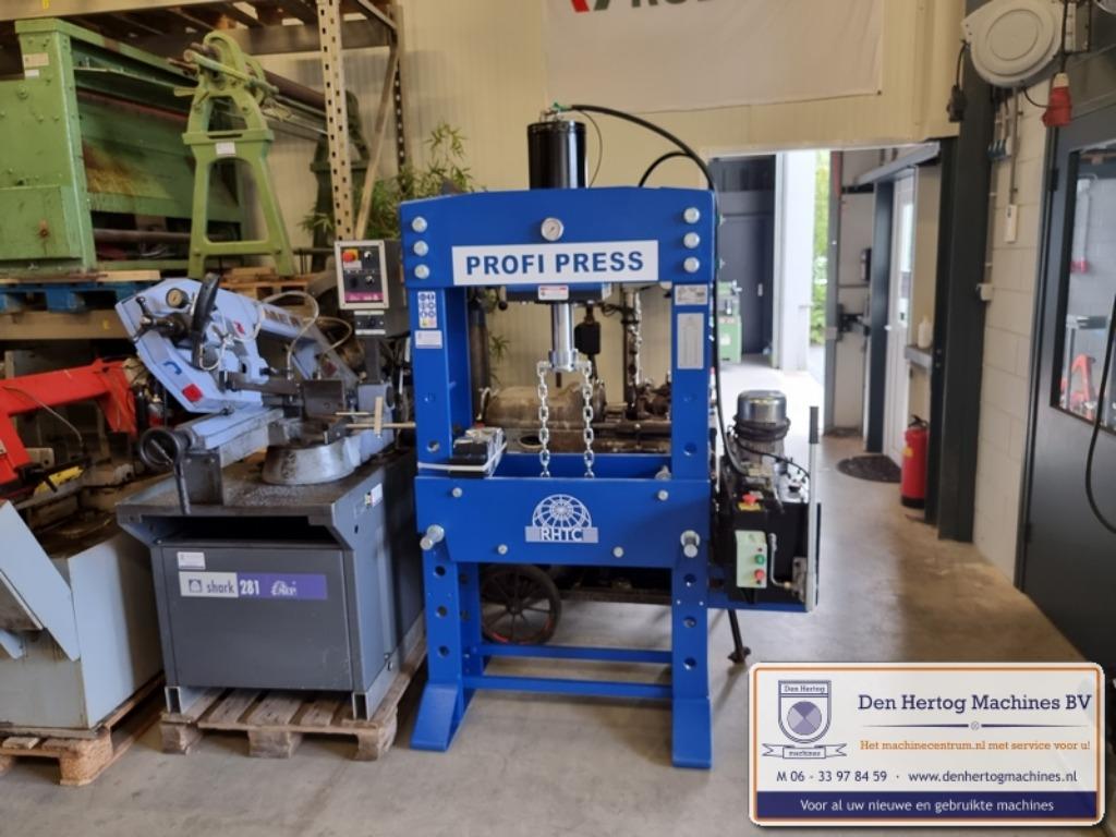 Profipers 60 100 200 300 ton werkplaatspers hydraulischepers, Ophalen, Zo goed als nieuw
