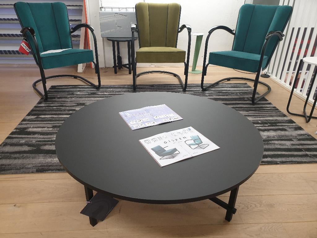 Salontafel Gispen Today Crossing ( Job van den Berg 2022 ), Ophalen, 100 tot 150 cm, Rond, 50 tot 100 cm