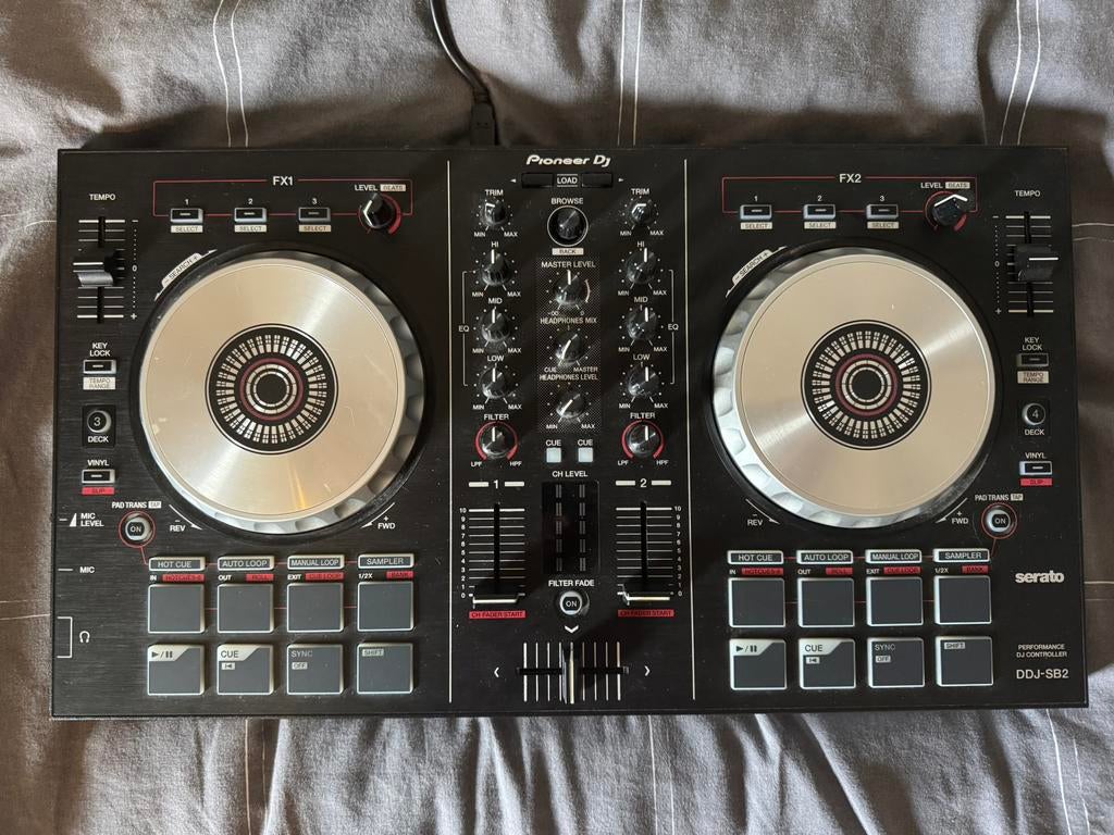 Pioneer DDJ-SB2 - Serato - DJ Controller, Muziek en Instrumenten, Dj-sets en Draaitafels, Ophalen, Zo goed als nieuw, Pioneer