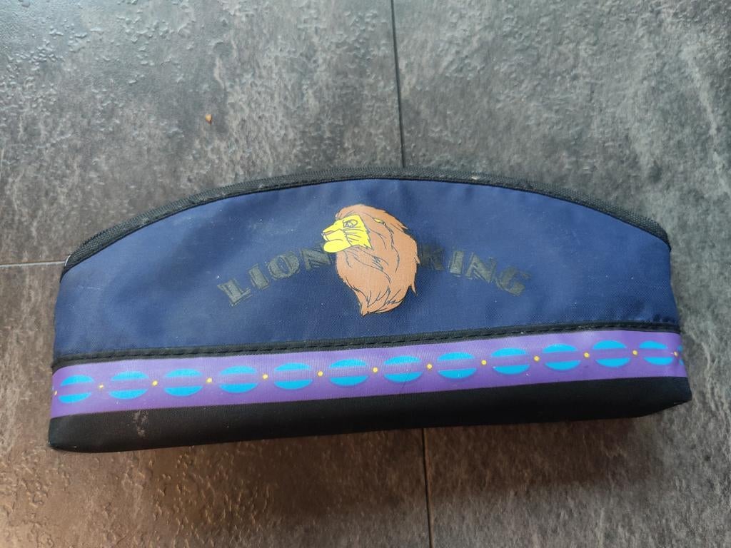 Vintage Lion King Etui blauw, Ophalen of Verzenden, Nieuw
