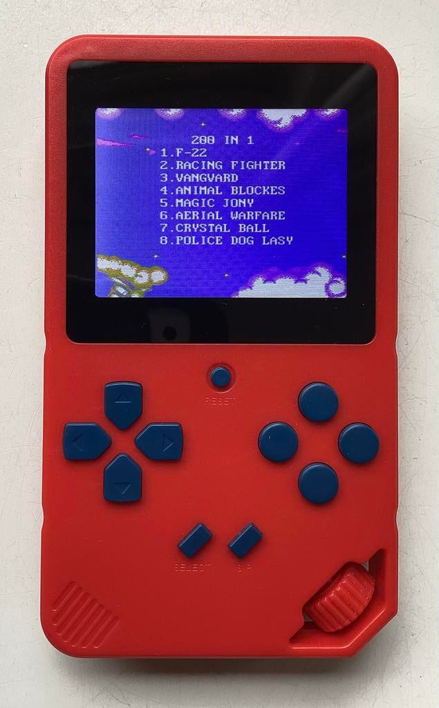 Retro game, 200 games, spelcomputer, Spelcomputers en Games, Ophalen, Gebruikt, Overige modellen, Met games