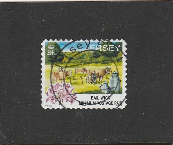 Jersey mi nr 858 III, Ophalen of Verzenden, Gestempeld