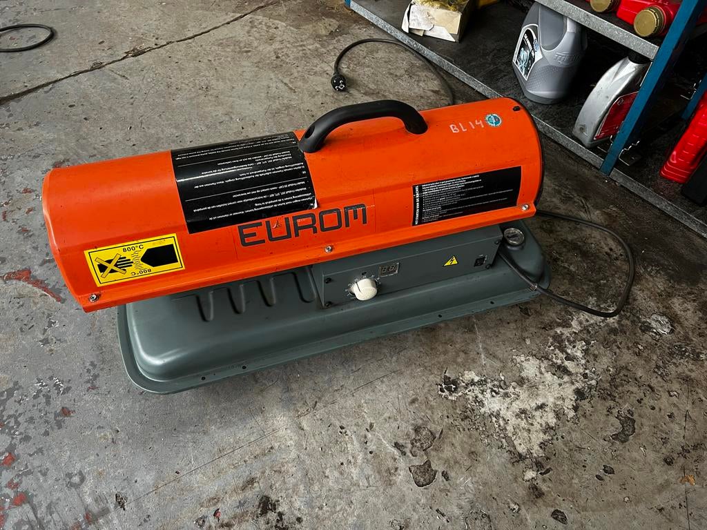 Eurom Heteluchtkanon BL14 - Krachtige Verwarming, Ophalen
