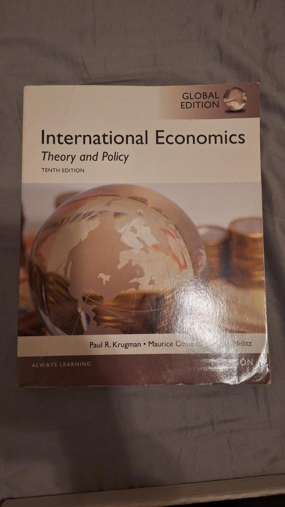 International Economics - Krugman & Obstfeld, Gelezen, Paul R. Krugman, Maurice Obstfeld, Ophalen of Verzenden, WO