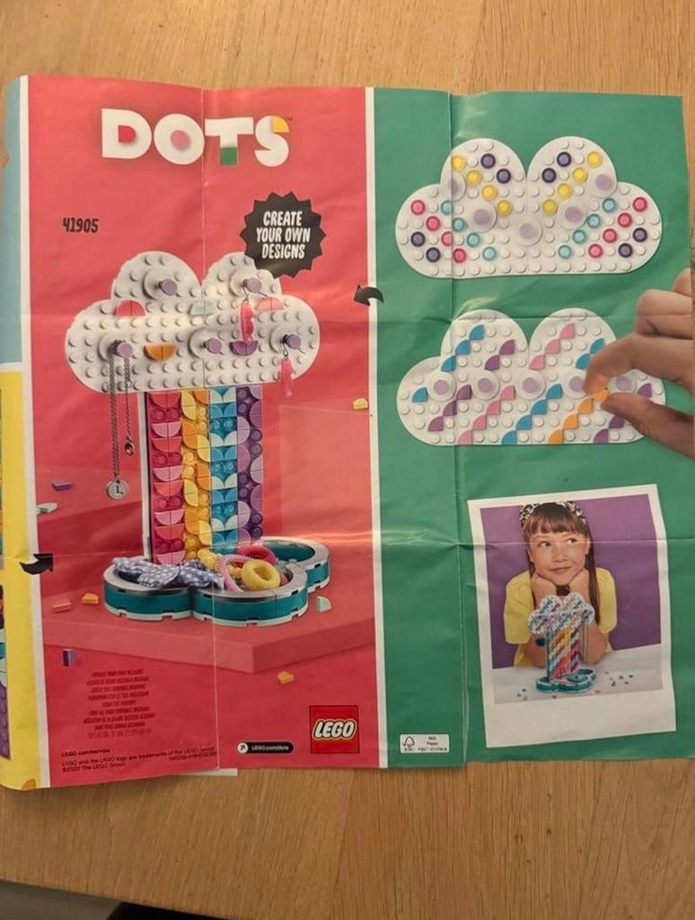 LEGO DOTS 41905 Sieradenhouder, Ophalen of Verzenden, Zo goed als nieuw, Complete set, Lego