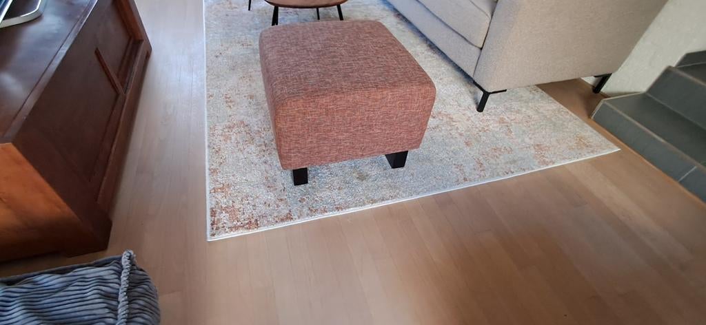Hocker 60x60 46 hoog, Ophalen, Gebruikt, 50 tot 75 cm, Vierkant