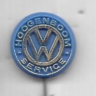 GARAGE HOOGENBOOM SERVICE  V.W. VOLKSWAGEN AUTO SPELD, Ophalen of Verzenden, Gebruikt, Transport, Speldje of Pin