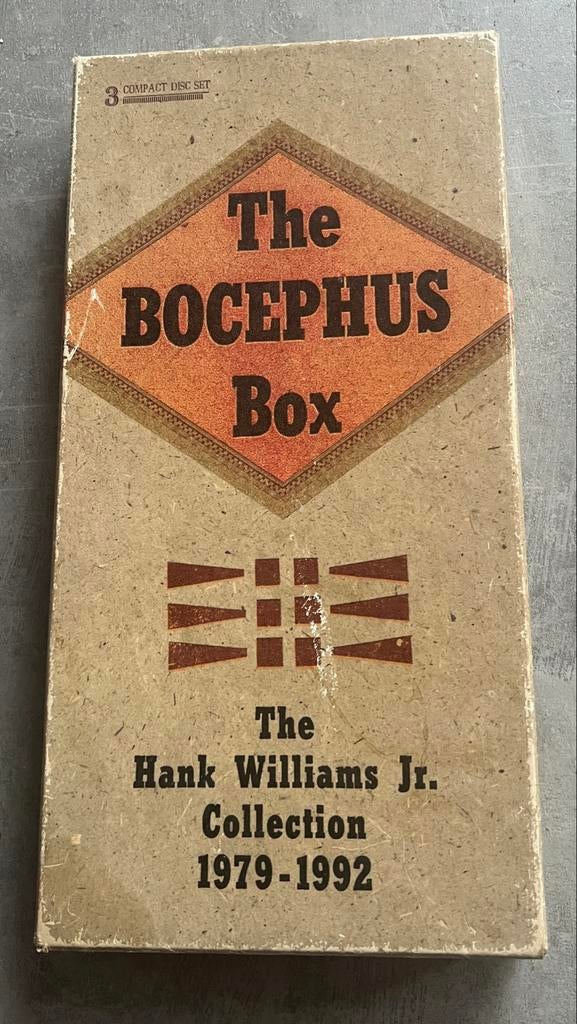 Hank Williams Jr. - The Bocephus Box (3CD + Boekje), Ophalen of Verzenden, Zo goed als nieuw, Boxset