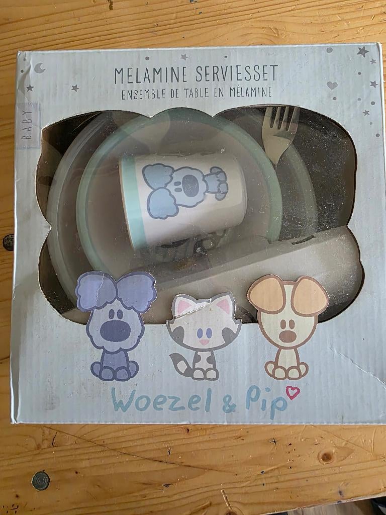 Woezel en pip serviesset, Ophalen of Verzenden, Nieuw, Overige typen