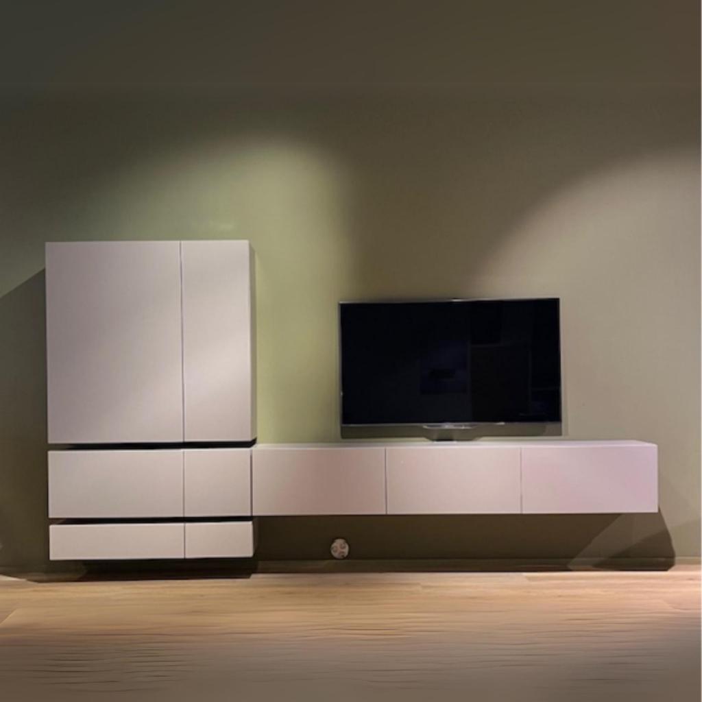 Wandopstelling Neo Hülsta, Huis en Inrichting, Kasten | Wandmeubels, Ophalen, Overige materialen, 250 tot 300 cm, Met deur(en)