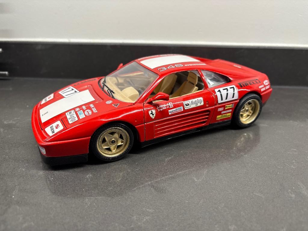 Bburago Ferrari 348, Hobby en Vrije tijd, Modelauto's | 1:18, Ophalen of Verzenden, Gebruikt, Auto, Bburago