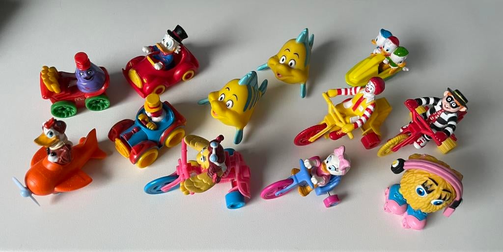 Oude Happy Meal speeltjes Mc Donalds, Ophalen of Verzenden, Zo goed als nieuw
