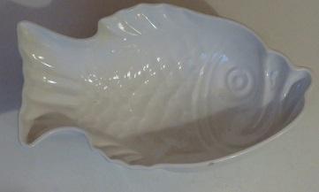 puddingvorm vis 24 cm Petrus Regout 121350, Antiek en Kunst, Ophalen of Verzenden