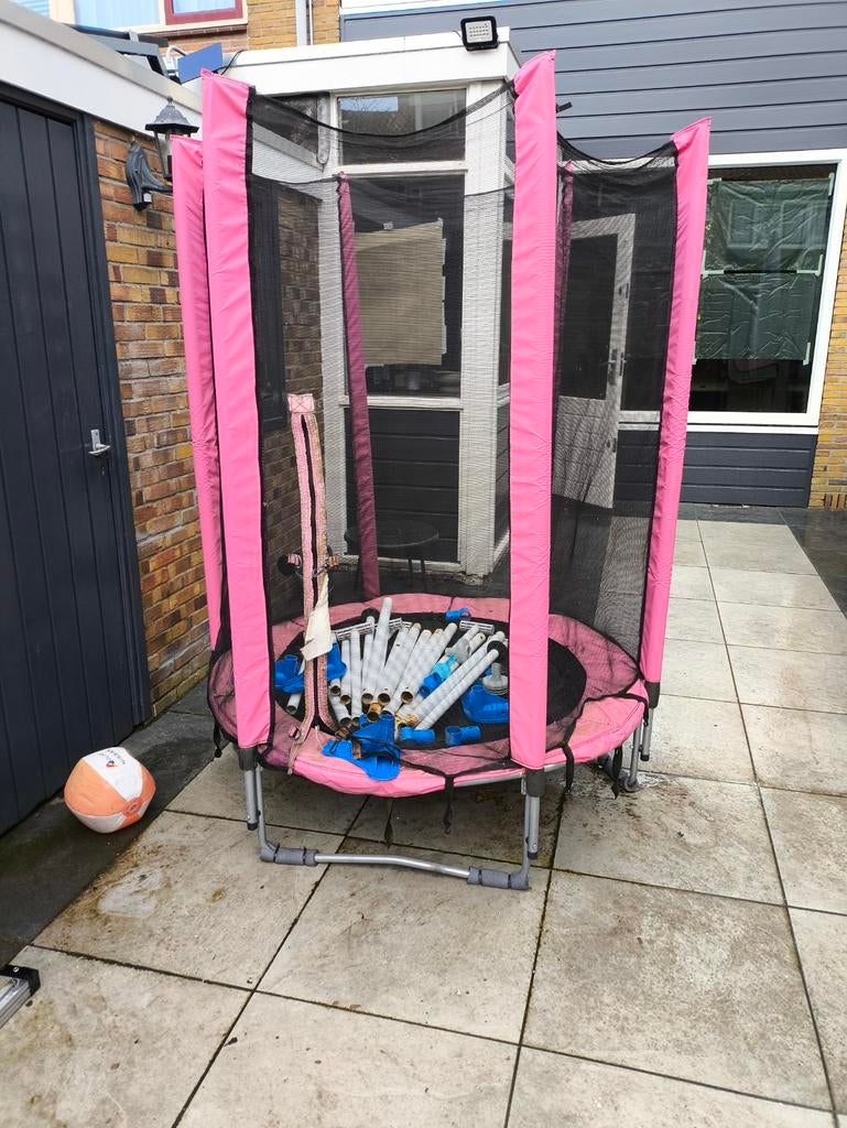 Trampoline met valnet van merk plum, Kinderen en Baby's, Speelgoed | Buiten | Trampolines, Ophalen