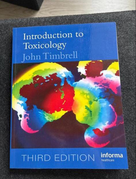 Introduction to Toxicology - 3rd Edition, Ophalen of Verzenden, Beta, Zo goed als nieuw, HBO
